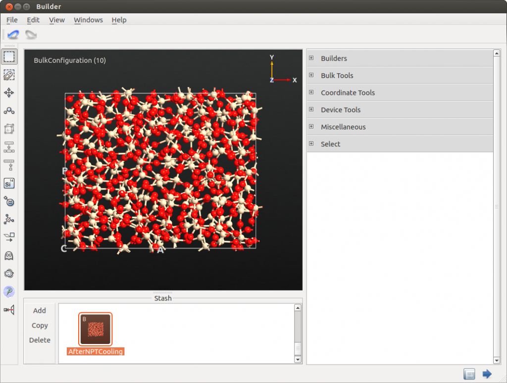 VNL作为LAMMPS的用户界面 费米科技